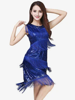 Latin Dance Costumes Fringe Sequin Red Dancing Costume For Women Carnival -Dresses Store 0c83e6b2 80dd 4e37 bcc0 2055762d7379