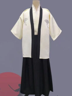 Man's Japanes Costumes Samurai Suit Black Cotton Linen Holidays Costumes -Dresses Store 180f881c d8d5 490d 9916 40a13a2282ee