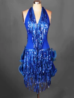 Dance Costumes Latin Dancer Dresses Organza Halter Backless Sleeveless Flowers Hem Sequin Fringes Dancing Clothes Hallloween 16 Dance Costumes Latin Dancer Dresses Organza Halter Backless Sleeveless Flowers Hem Sequin Fringes Dancing Clothes Hallloween -Dresses Store 201704131116067726567