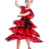 Kids Dance Costumes Polka Flamenco Dress Paso Doble Costumes Spanish Skirt For Girls Carnival -Dresses Store 201902251013483733259
