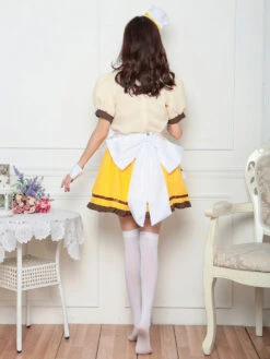 Maid Chef Costume Halloween Servant Girl Costume Dresses Outfit -Dresses Store 20190301170620907416