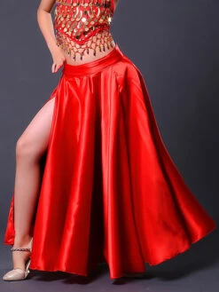 Kids Belly Dance Costumes Red Split Flamenco Dress Paso Doble Costumes Spanish Skirt For Girls Carnival 8 Kids Belly Dance Costumes Red Split Flamenco Dress Paso Doble Costumes Spanish Skirt For Girls Carnival -Dresses Store 201903131349109986435