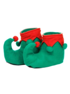 Green Halloween Costumes Clown Shoes Pom Poms Holidays Accessory