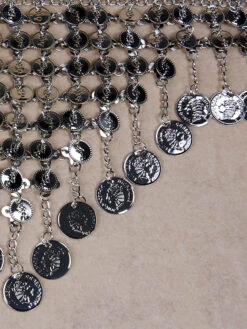 Belly Dance Waist Chain Metallic Belly Dancer Fringe Women Performance Costume 11 Belly Dance Waist Chain Metallic Belly Dancer Fringe Women Performance Costume -Dresses Store 201908281345579033013