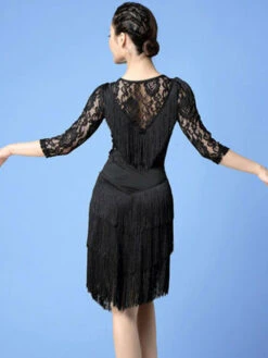 Dance Costumes Women Latin Dance Costumes Fringt Lace Women Dancer Dancing Wears Carnival -Dresses Store 201911061732542102246