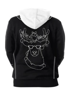 Ugly Christmas Sweater Christmas Pattern Unisex Hoodie -Dresses Store 201911181741261574393