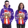 Unisex Christmas Hoodie Print Long Sleeve Ugly Christmas Sweater Holidays Costumes -Dresses Store 20191118174150330212