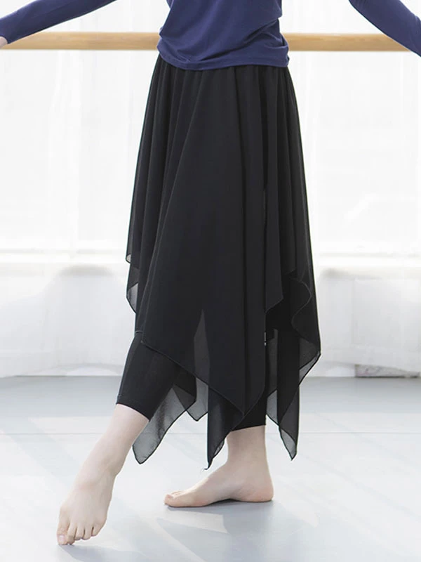 Women Dance Wears Pant Ruffle Irregular Modal Skinny Leg Pants Dancing Costumes Carnival 8 Women Dance Wears Pant Ruffle Irregular Modal Skinny Leg Pants Dancing Costumes Carnival - Image 6