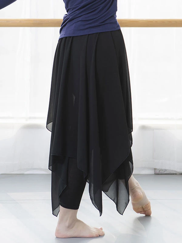 Women Dance Wears Pant Ruffle Irregular Modal Skinny Leg Pants Dancing Costumes Carnival 6 Women Dance Wears Pant Ruffle Irregular Modal Skinny Leg Pants Dancing Costumes Carnival - Image 4