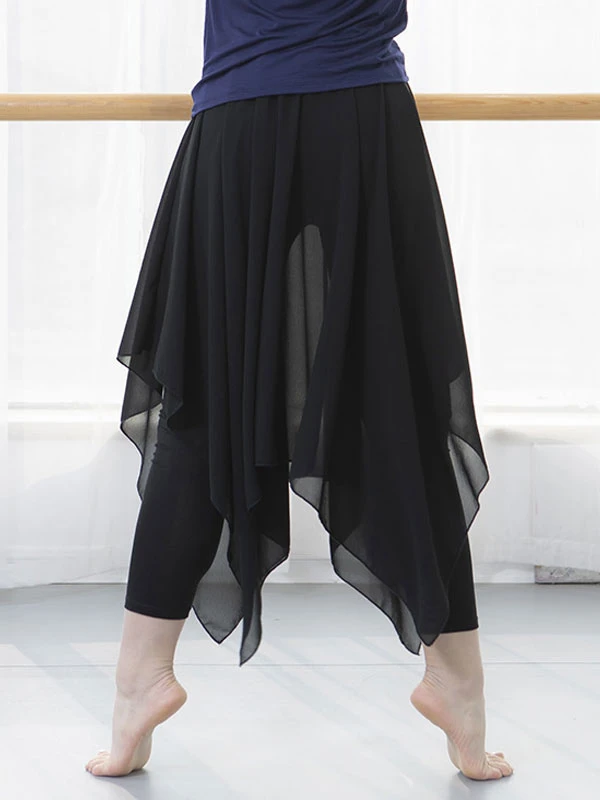 Women Dance Wears Pant Ruffle Irregular Modal Skinny Leg Pants Dancing Costumes Carnival 7 Women Dance Wears Pant Ruffle Irregular Modal Skinny Leg Pants Dancing Costumes Carnival - Image 5