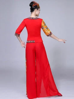 Red Chinese Costumes Nice Carnival Costumes Tang Suit -Dresses Store 201911281524471518650