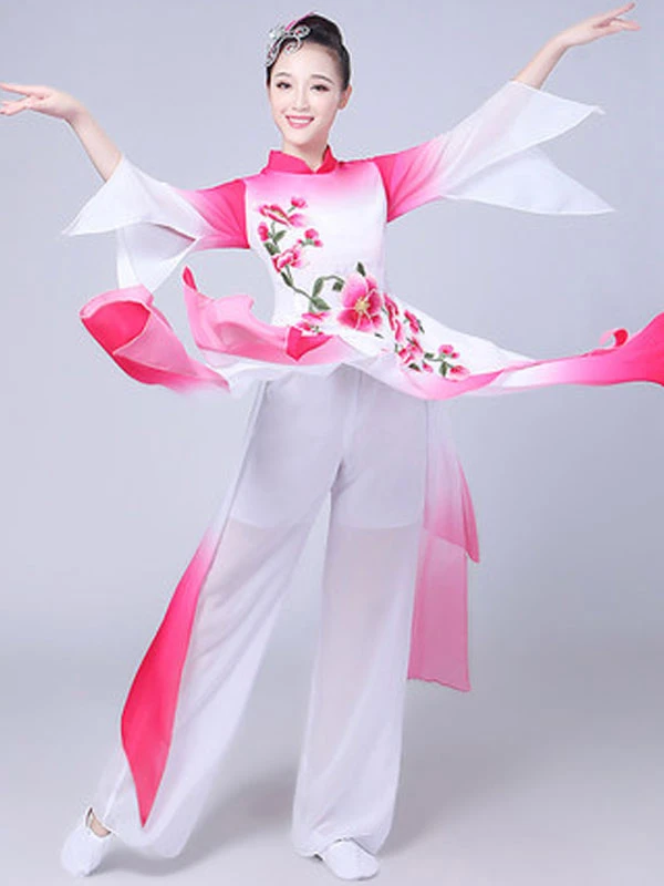 Traditional Chinese Costumes Holidays Carnival Dance Costumes 4 Traditional Chinese Costumes Holidays Carnival Dance Costumes - Image 2