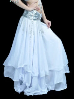 Belly Dance Long Skirt Ruffle Layered Women Dancing Wear -Dresses Store 201911281746508991242