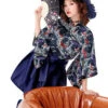 Halloween Witch Costumes Kimono with Hat -Dresses Store 202006281519159282812