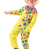 Carnival Circus Costume Yellow Unisex Jumpsuit Hat Set Polyester Carnival Holidays Costumes -Dresses Store 20200818140801307510