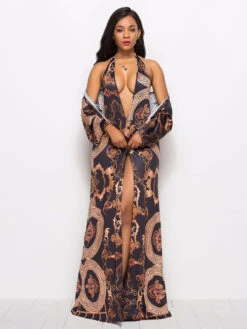 Monokini Swimsuits Black V Neck High Waisted Summer Beach Bathing Suits For Women -Dresses Store 202105270847322263829