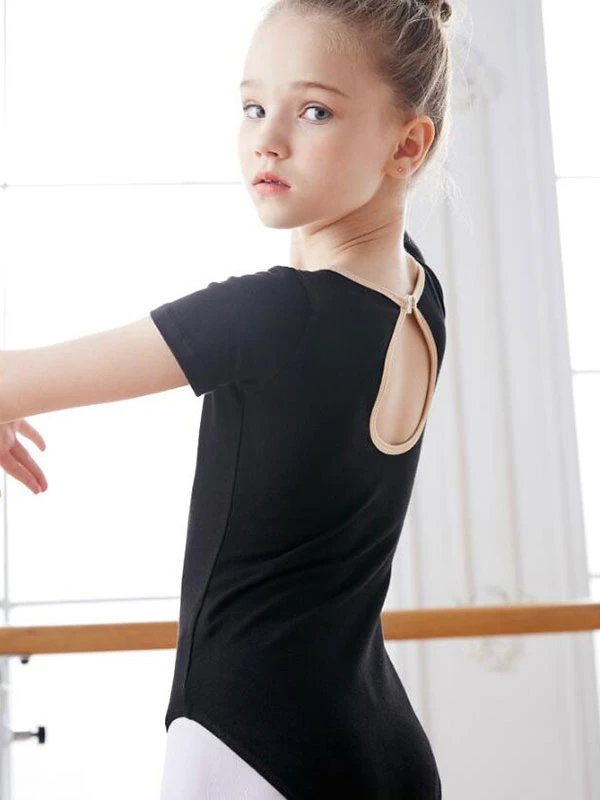 Ballet Dress Green Women's Kid's Ballerina Pleated Cut Out Color Block Shaping Lycra Spandex Jumpsuit Jumpsuit Dancing Wear 7 Ballet Dress Green Women's Kid's Ballerina Pleated Cut Out Color Block Shaping Lycra Spandex Jumpsuit Jumpsuit Dancing Wear - Image 5