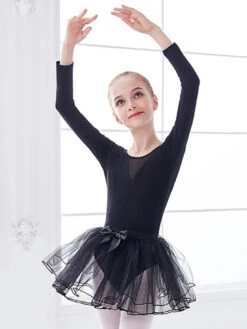 Ballet Dress Red Women's Kid's Dancer Bows Pleated Color Block Pleated Cotton Blend Jumpsuit Set Dancing Wear -Dresses Store 202106221030198063421