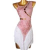 Latin Dance Dresses Pink Women's Lycra Spandex Dress Dancing Costume