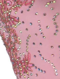 Latin Dance Dresses Pink Women's Lycra Spandex Dress Dancing Costume 11 Latin Dance Dresses Pink Women's Lycra Spandex Dress Dancing Costume -Dresses Store 202108171813464227639