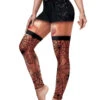 Halloween Costumes For Women Black Scary Stretch Skinny Pants Polyester Holidays Costumes