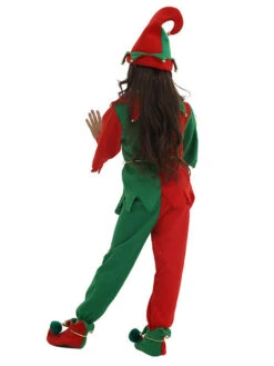 Kids Christmas Costume Red Polyester Fiber Top Hat Pants 3-Piece Set Christmas Holidays Costumes -Dresses Store 202110302010334645145