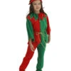 Kids Christmas Costume Red Polyester Fiber Top Hat Pants 3-Piece Set Christmas Holidays Costumes 2 Kids Christmas Costume Red Polyester Fiber Top Hat Pants 3-Piece Set Christmas Holidays Costumes -Dresses Store 202110302010340936124