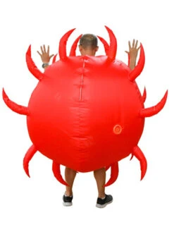 Carnival Fancy Costume Funny Costume Red Unisex Mardi Gras Burlesque Polyester Jumpsuit Holidays Costumes -Dresses Store 20211030201116926587