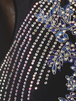 Ballroom Dance Costumes Black Women's Sexy Polyester Floral Print Rhinestones Dress Dancer Dance Dress 13 Ballroom Dance Costumes Black Women's Sexy Polyester Floral Print Rhinestones Dress Dancer Dance Dress -Dresses Store 202204191816457165386