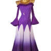Ballroom Dance Costumes Purple Women's Sexy Polyester Rhinestones Dress Dancer Dance Dress -Dresses Store 202204191816489687523