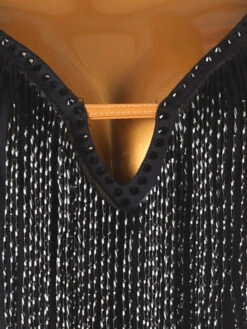 Latin Dance Dresses Black Women's Polyester Dress Sexy Latin Dancer Dancing Wear -Dresses Store 202204191817014106277