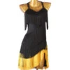 Latin Dance Costume Black Women's Fringe Rhinestones Bodycon Sexy Polyester Dress Dancing Costume 2 Latin Dance Costume Black Women's Fringe Rhinestones Bodycon Sexy Polyester Dress Dancing Costume -Dresses Store 202204211735191846904