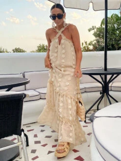 Sleeveless Maxi Dress Casual Oversized Floor Length Dress -Dresses Store 202205051639277306661