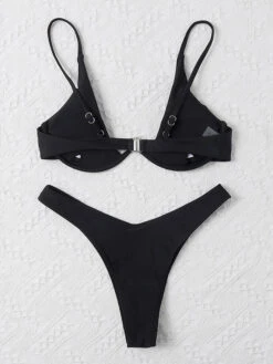 Women Bikini Swimsuit Black Summer Beach Swimming Suits -Dresses Store 202206271854388298724