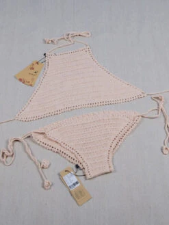 Women Two Piece Swimsuits Light Sky Blue Crochet Halter Backless Summer Sexy Swimwear 21 Women Two Piece Swimsuits Light Sky Blue Crochet Halter Backless Summer Sexy Swimwear -Dresses Store 202207081802578466616