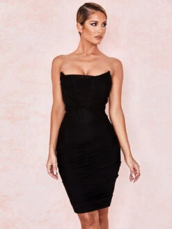 Birthday Bodycon Dresses Sexy Sleeveless Corset Party Dress -Dresses Store 202212301354215467140