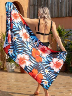 Square Beach Towels Sand-free Boho Rapid-drying 160*80cm -Dresses Store 202303091733382796638
