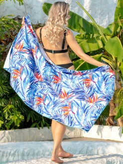 Square Beach Towels Sand-free Boho Rapid-drying 160*80cm -Dresses Store 202303091733398761537