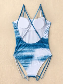 Women Monokini Swimsuits Light Sky Blue Ombre Straps Neck Backless Summer Sexy Bathing Suits 17 Women Monokini Swimsuits Light Sky Blue Ombre Straps Neck Backless Summer Sexy Bathing Suits -Dresses Store 202303131434155331929