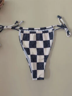 Women Bikini Swimsuit White Lace Up Backless Summer Sexy Swimming Suits -Dresses Store 202303221405136207776