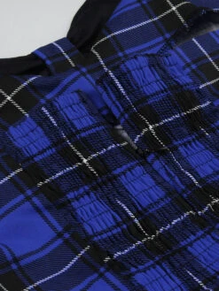 Vintage Dress 1950s Audrey Hepburn Style Sleeveless Knee Length Plaid Rockabilly Dress -Dresses Store 202303231552185418515