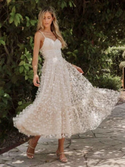 Sexy Straps Neck Sleeveless Midi Dress -Dresses Store 202303271452040118382