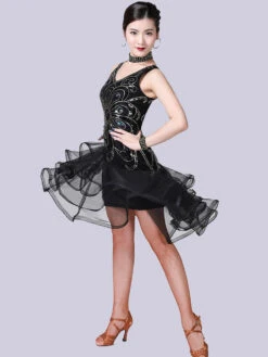 Dance Costumes Latin Dresses Seuiqn Fringe Layered Ruffle Latin Dancer Dancing Costumes Carnival -Dresses Store 67e0e244 5ef3 4fd2 803a a0e7da2d4aac