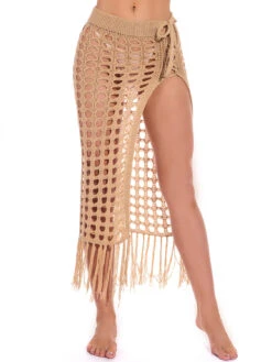 Cover Ups For Women Khaki Cut Out Stretch Cotton Sexy Summer Beach Swimwear -Dresses Store 841faaa7 828d 4b12 bc9f ff79c7d611a4