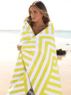 Sand-free Beach Towels Geometric Printed Square Oversized 183cm -Dresses Store 861a2459 8ca9 42ed 99ee b2b7a018775f