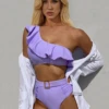 Ruffles One Shoulder Two Piece Swimsuits -Dresses Store 8c027fad fdba 4a72 a995 3e2f36af94c1