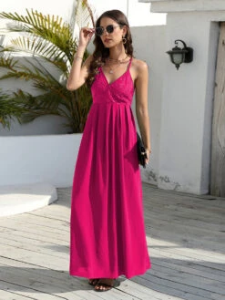 V-Neck Maxi Dress Sleeveless Sexy Floor Length Dress -Dresses Store 8f8c1c2f 7ba5 4d58 a94a 782d68574204
