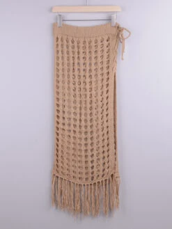 Cover Ups For Women Khaki Cut Out Stretch Cotton Sexy Summer Beach Swimwear -Dresses Store 9ea7568a 2517 4963 bea6 c2622048b00a