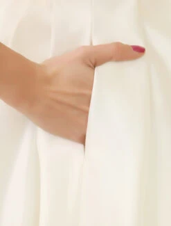 Ivory Princess Ball Gown Wedding Dress Jewel Neckline Bow Floor Length Satin Bridal Dress Free Customization 23 Ivory Princess Ball Gown Wedding Dress Jewel Neckline Bow Floor Length Satin Bridal Dress Free Customization -Dresses Store Ivory Ball Gown Jewel Neck Bow Floor Length Satin Bridal Wedding Gown 421809 2052389