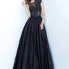 Gothic Black Wedding Dresses A-Line Sleeveless Backless Bows Zipper With Train Bridal Gown Free Customization 1 Gothic Black Wedding Dresses A-Line Sleeveless Backless Bows Zipper With Train Bridal Gown Free Customization -Dresses Store aa50b361 5968 4419 b67d eedb35e56207
